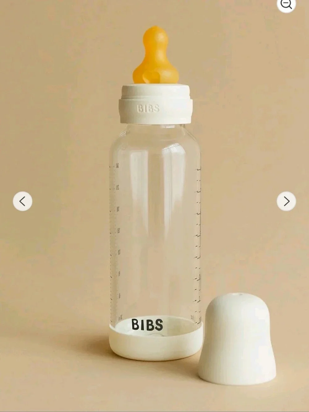 Itzy Ritzy Cream Travel Tote Bag Baby Bundle Pacifier Glass Bottle